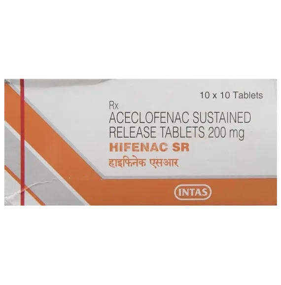 hifenac sr tablet 10's